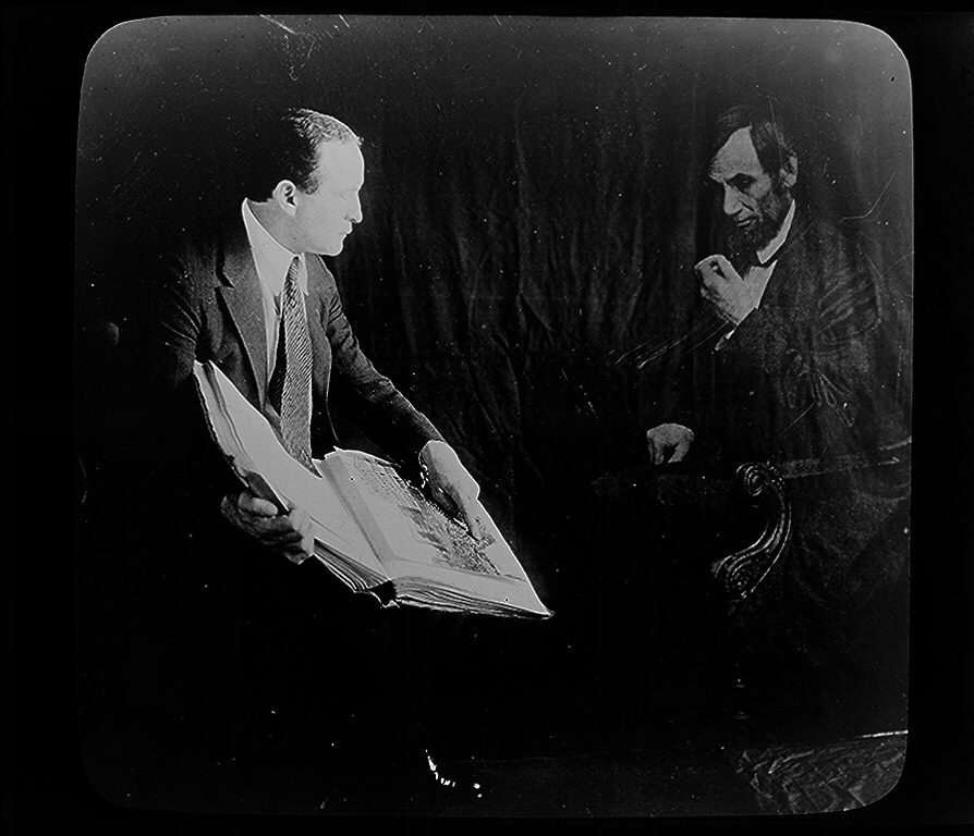 Houdini demonstrating double exposure 