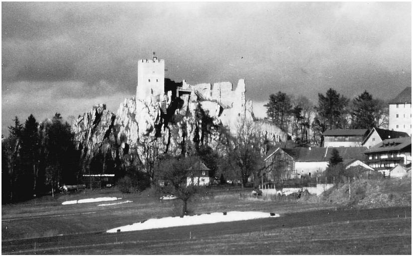 photograph of the Bavarian castle identified by Georg Neidhart as significant in his past life
