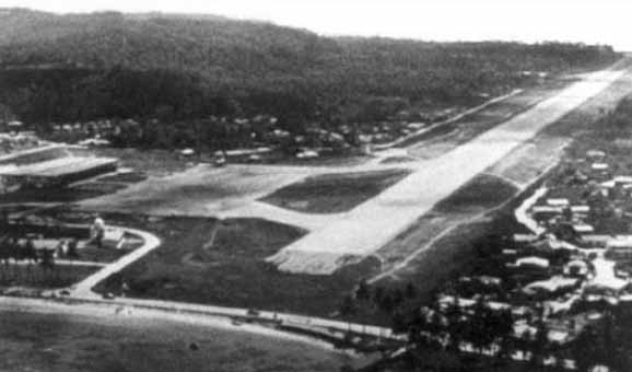  Photograph of the airport, which is on an island, as confirmed by Puthoff. 