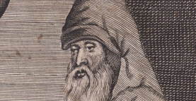 Apollonius of Tyana, from The Order of the Inspirati, an unattributed engraving in E. Sibly, Astrology (1806)