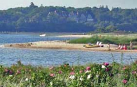 Dowses beach, Osterville, MA, near where Bennie Judah lost his life photograph of Dowses beach, Osterville, MA, where Bennie Judah lost his life