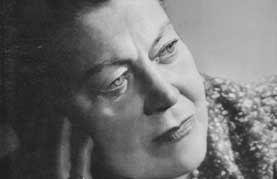 Eileen Garrett, co-founded the Parapsychology Foundation in 1951, with Frances P Bolton photograph of Eileen Garrett