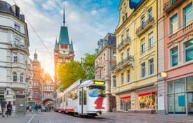 photograph of Freiburg, where the IGPP, a leading parapsychology centre in Europe