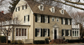 The Lutzes' house in Amityville