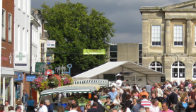 Andover, a market town in Hampshire, UK