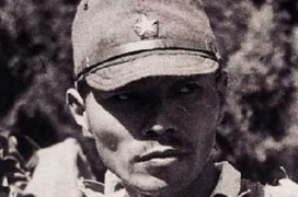 photo of face of World War II Japanese soldier