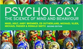 cover image of Psychology: The Science of Mind and Behaviour, by Passer and Smith