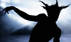 Puck in the 2017 TV film A Midsummers Nightmare (Horrorfreaknews.com) still image of Puck frrom the 2017 TV film A Midsummer's Nightmare