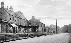 old photograph of Main Street, Sauchie