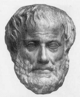 sculpture of Aristotle
