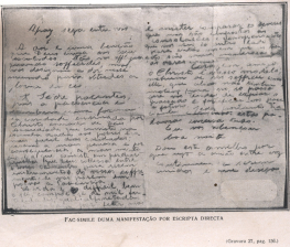 sample of Prado's direct writing