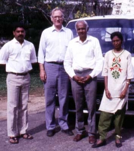 photo of Erlendur Haraldsson and colleagues
