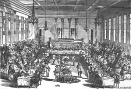 illustration of Corinthian Hall interior