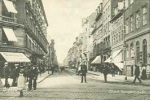 1907 photograph of Kongensgade street in Copenhagen, where the fire broke out