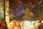 A Dream of a Girl Before a Sunrise (1833) by Karl Bryullov Painting - A Dream of a Girl Before a Sunrise (1833) by Karl Bryullov