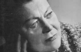 Eileen Garrett, co-founded the Parapsychology Foundation in 1951, with Frances P Bolton photograph of Eileen Garrett
