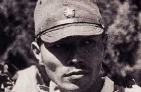 photo of face of World War II Japanese soldier