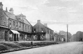 mid-twentieth-century photograph of Main Street, Sauchie old photograph of Main Street, Sauchie