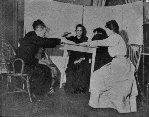 photo of table levitations