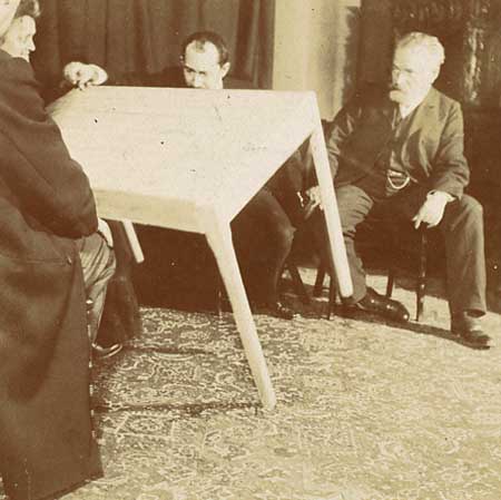 photo of table levitations