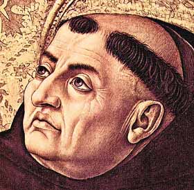 painting of Thomas Aquinas