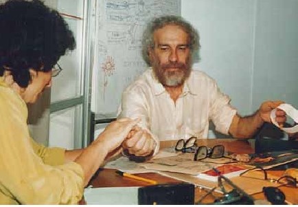 photo of Amyr Amiden pictured during experiments