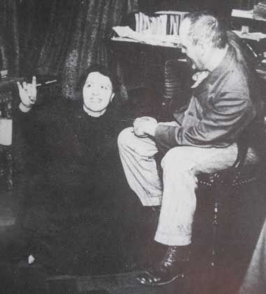 photo of Hélène Smith with Théodore Flournoy
