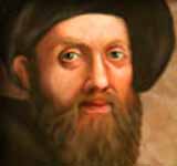 painting of Yitzhak (Isaac) Luria (1534-1572), whose Gate of Reincarnations is a principal text of the Ultra-Orthodox Hasidim