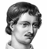 Drawing of Giordano Bruno