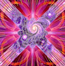 painting by Ingo Swann