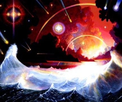 painting by Ingo Swann