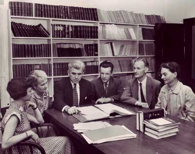 photo of Rhine with colleagues