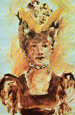 Portrait attributed to Manet