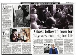 Above and below: press publicity